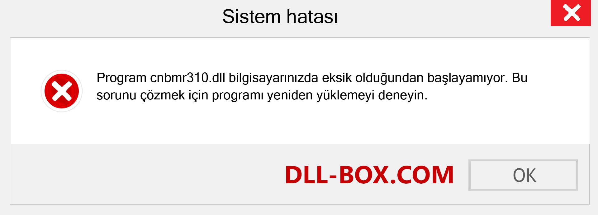 cnbmr310.dll dosyası eksik mi? Windows 7, 8, 10 için İndirin - Windows'ta cnbmr310 dll Eksik Hatasını Düzeltin, fotoğraflar, resimler